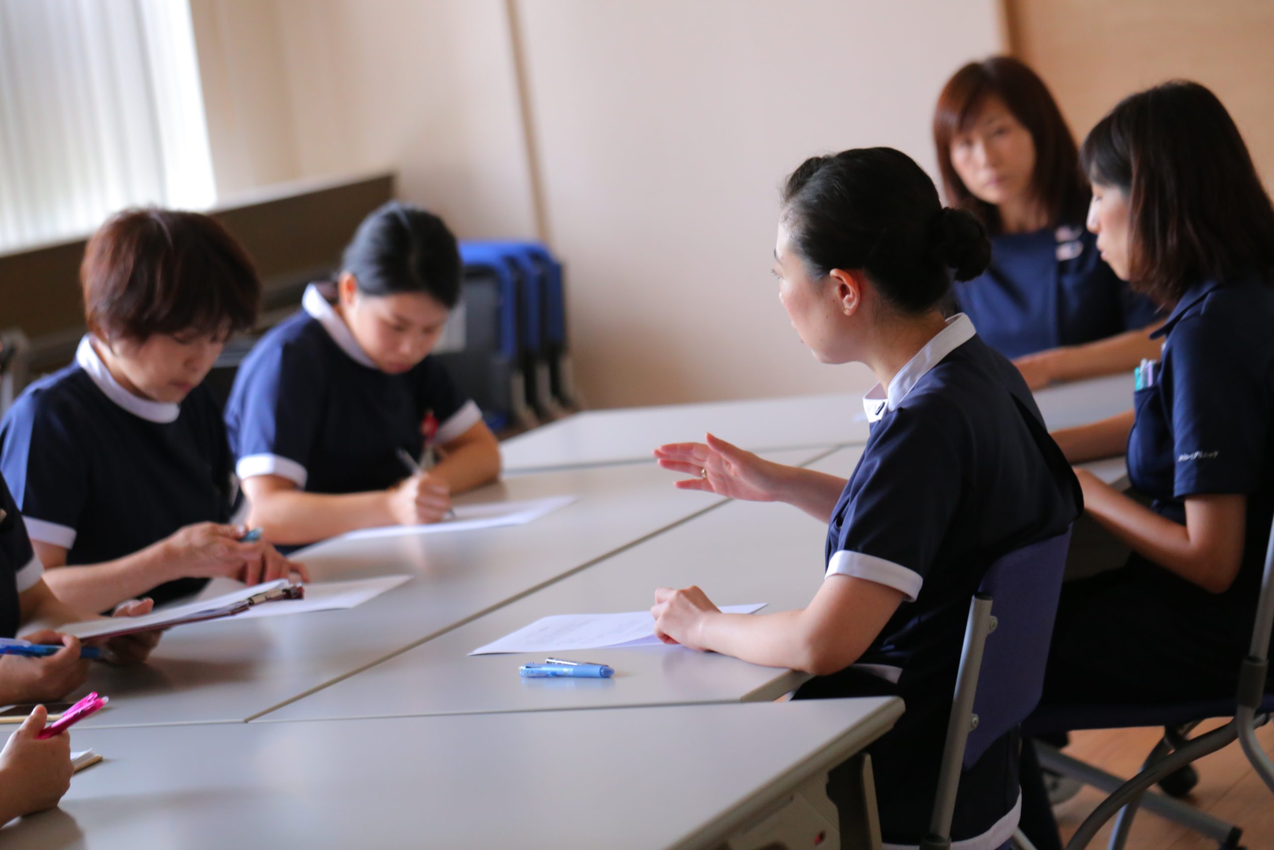 クリニック撮影実績 かわべクリニック様 打合せ風景